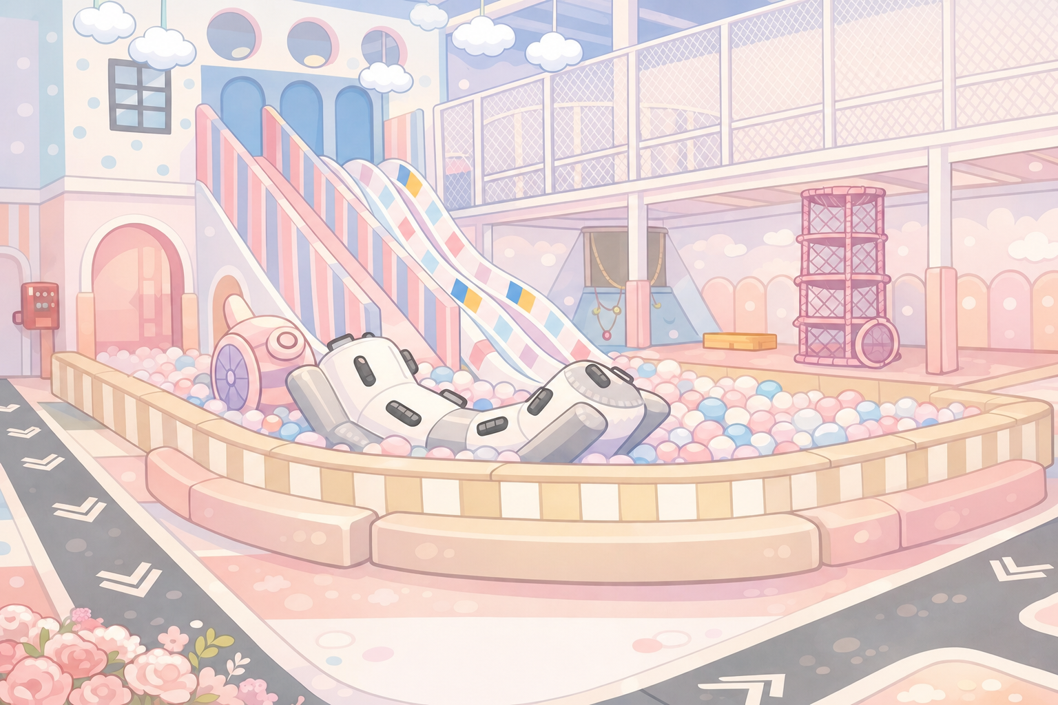 สนามเด็กเล่น Little Sheep Kids Cafe